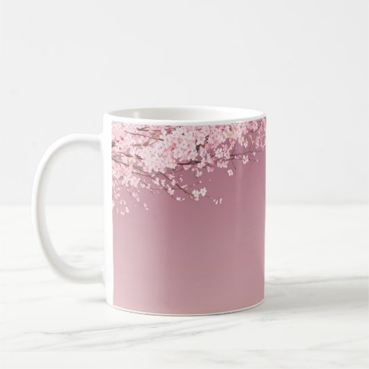 Cherry Blossom Spring Mug - Japanese Elegance Kaffeetasse (Links)