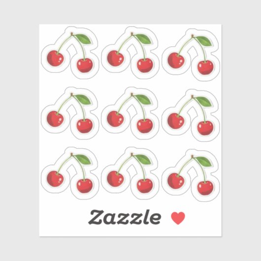 Cherry Blossom Stickers for Spring Aufkleber (Blatt)