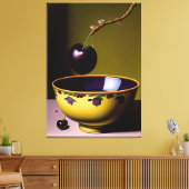 Cherry Blossom Still Life Leinwanddruck (Insitu (Wohnzimmer))