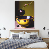 Cherry Blossom Still Life Leinwanddruck (Insitu (Schlafzimmer))