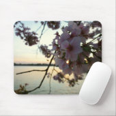 Cherry Blossom Sunset in Washington DC Mousepad (Mit Mouse)