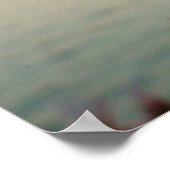 Cherry Blossom Sunset in Washington DC Poster (Ecke)