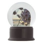 Cherry Blossom Sunset in Washington DC Schneekugel (Rückseite)