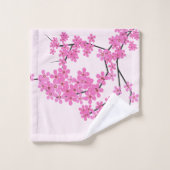 Cherry Blossom Super Pale Pink Set (Waschlappen)
