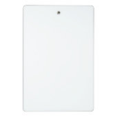 Cherry Blossom Swan Lake Clipboard – Aesthetic F Mini Klemmbrett (Rückseite)