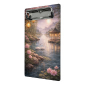 Cherry Blossom Swan Lake Mini Clipboard –  Klemmbrett (Gewinkelt2)