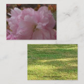 Cherry Blossom Sympathy Card Mitteilungskarte (Vorne/Hinten)