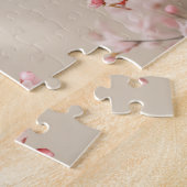 Cherry Blossom Tan Background Puzzle (Seite)