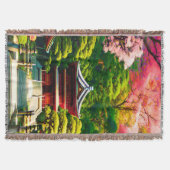 Cherry Blossom Temple Decke (Vorderseite)