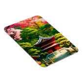 Cherry Blossom Temple Magnet (Rechte Seite)