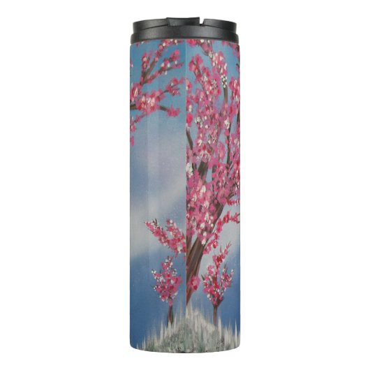Cherry Blossom Thermosbecher (Rückseite)