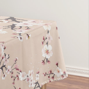 Cherry Blossom Tischtuch Petal Gemustert Tischdecke