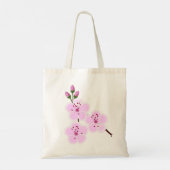Cherry Blossom Tote Bag Tragetasche (Rückseite)