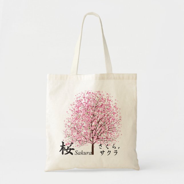 Cherry Blossom Tragetasche (Vorne)