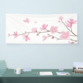 Cherry Blossom - Transparenter Hintergrund Banner (Messe)