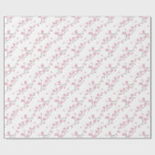 Cherry Blossom - Transparenter Hintergrund Geschenkpapier (Flach)