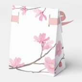 Cherry Blossom - Transparenter Hintergrund Geschenkschachtel (Rückseite)