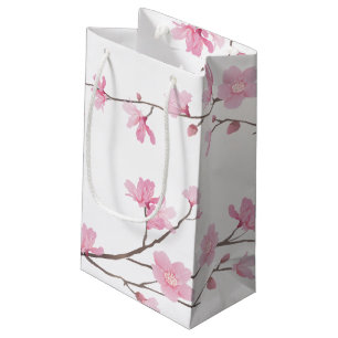 Cherry Blossom - Transparenter Hintergrund Kleine Geschenktüte