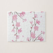 Cherry Blossom - Transparenter Hintergrund Puzzle (Horizontal)
