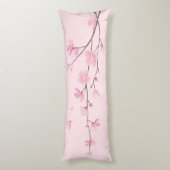 Cherry Blossom - Transparenter Hintergrund Seitenschläferkissen (Rückseite (Vertikal))