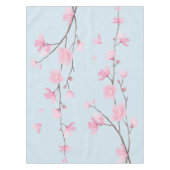 Cherry Blossom - Transparenter Hintergrund Tischdecke (Vorderseite)