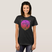 Cherry Blossom Tree Art Japanese Retro Vaporwave 8 T-Shirt (Vorne ganz)