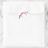Cherry Blossom Tree Branch Stickers (Tasche)