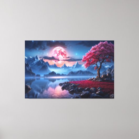 Cherry Blossom Tree Canvas Print Picture Leinwanddruck (Vorderseite)