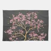 Cherry Blossom Tree Geschirrtuch (Horizontal)