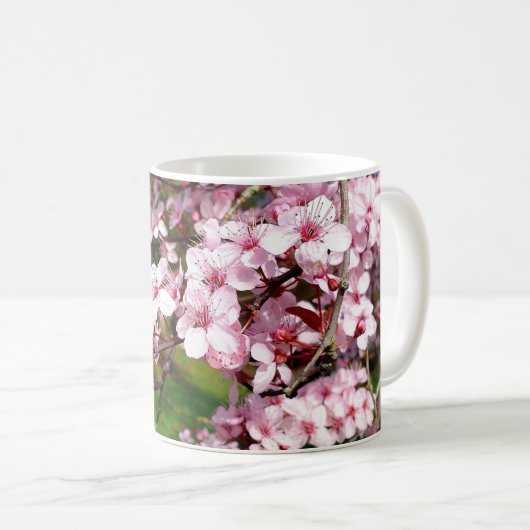 Cherry Blossom Tree im Park Kaffeetasse (VorderseiteRechts)