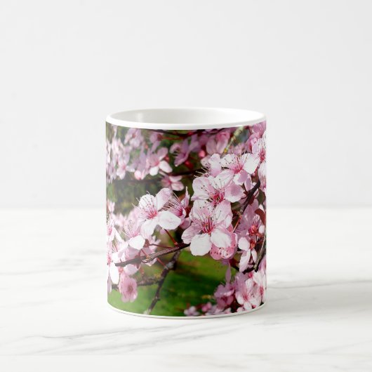 Cherry Blossom Tree im Park Kaffeetasse (Mittel)