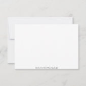 Cherry Blossom Tree im Park Karte (Rückseite)