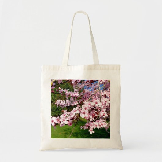Cherry Blossom Tree im Park Tragetasche (Vorne)