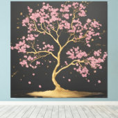 Cherry Blossom Tree Leinwanddruck (Insitu (Holzboden))