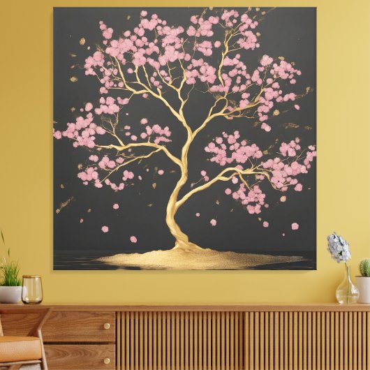 Cherry Blossom Tree Leinwanddruck (Insitu (Wohnzimmer))