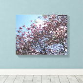 Cherry Blossom Tree Leinwanddruck (Insitu (Holzboden))