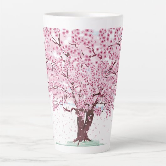 Cherry Blossom Tree Milchtasse (Vorderseite)