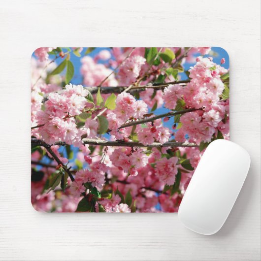 Cherry Blossom Tree Mouse Pad Mousepad (Mit Mouse)