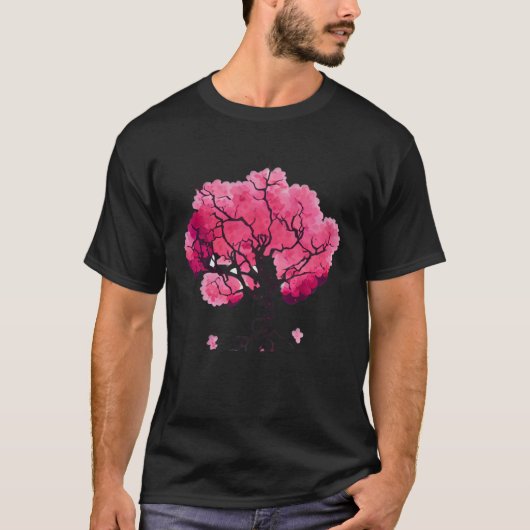 Cherry Blossom Tree of Life T-Shirt (Vorderseite)