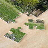 Cherry Blossom Tree Park Brighton Frühlingszeit Puzzle (Seite)