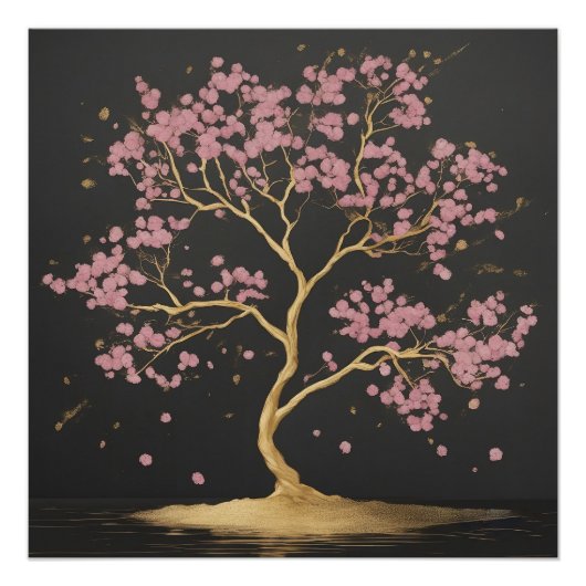 Cherry Blossom Tree Poster (Vorderseite)