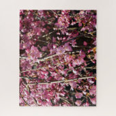 Cherry blossom tree spring day in Italy Puzzle (Vertikal)
