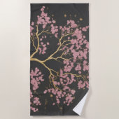 Cherry Blossom Tree Strandtuch (Vorderseite)