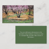 Cherry Blossom Tree - Visitenkarten Visitenkarte (Vorne/Hinten)