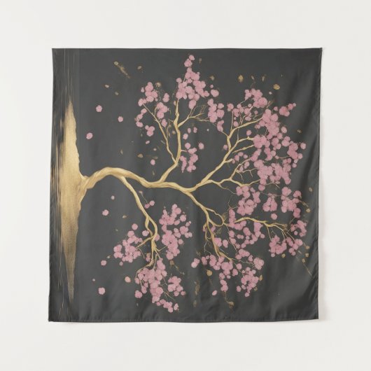 Cherry Blossom Tree Wandteppich (Vorderseite (Horizontal))