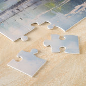 Cherry Blossom Trees Japanischer Garten Puzzle (Seite)