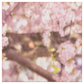 Cherry Blossom Trees Stoff (Nahaufnahme)