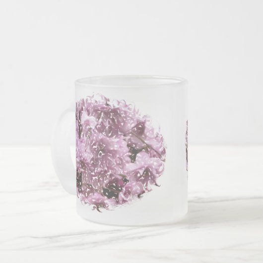 CHERRY BLOSSOM TREM MATTGLASTASSE (Vorderseite Links)