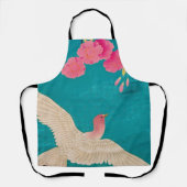 Cherry Blossom und Dove Schürze (Vorderseite)