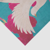 Cherry Blossom und Dove Seidenpapier (Ausschnitt)